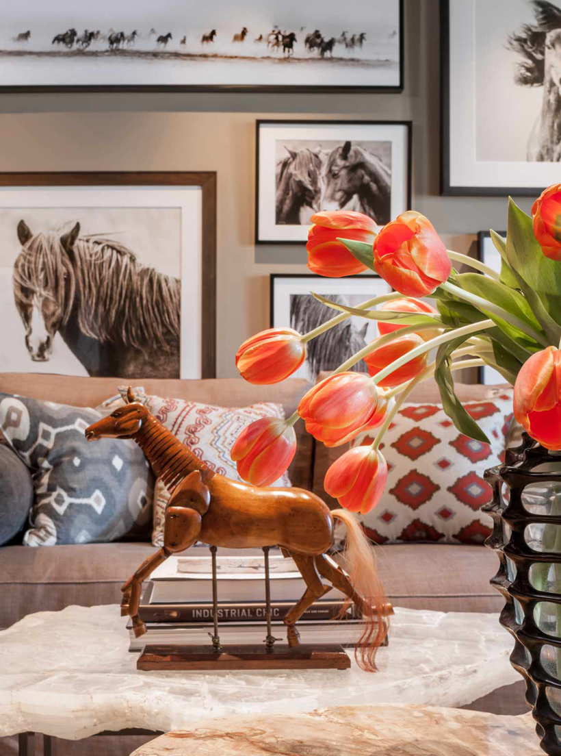 equestrian themed interior