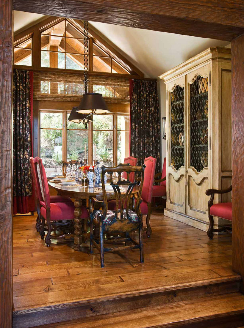 traditional dining room